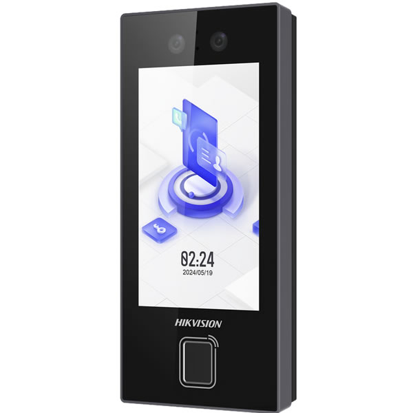 Checador Hikvision MinMoe DS-K1T344EBFWX-E1, vista lateral